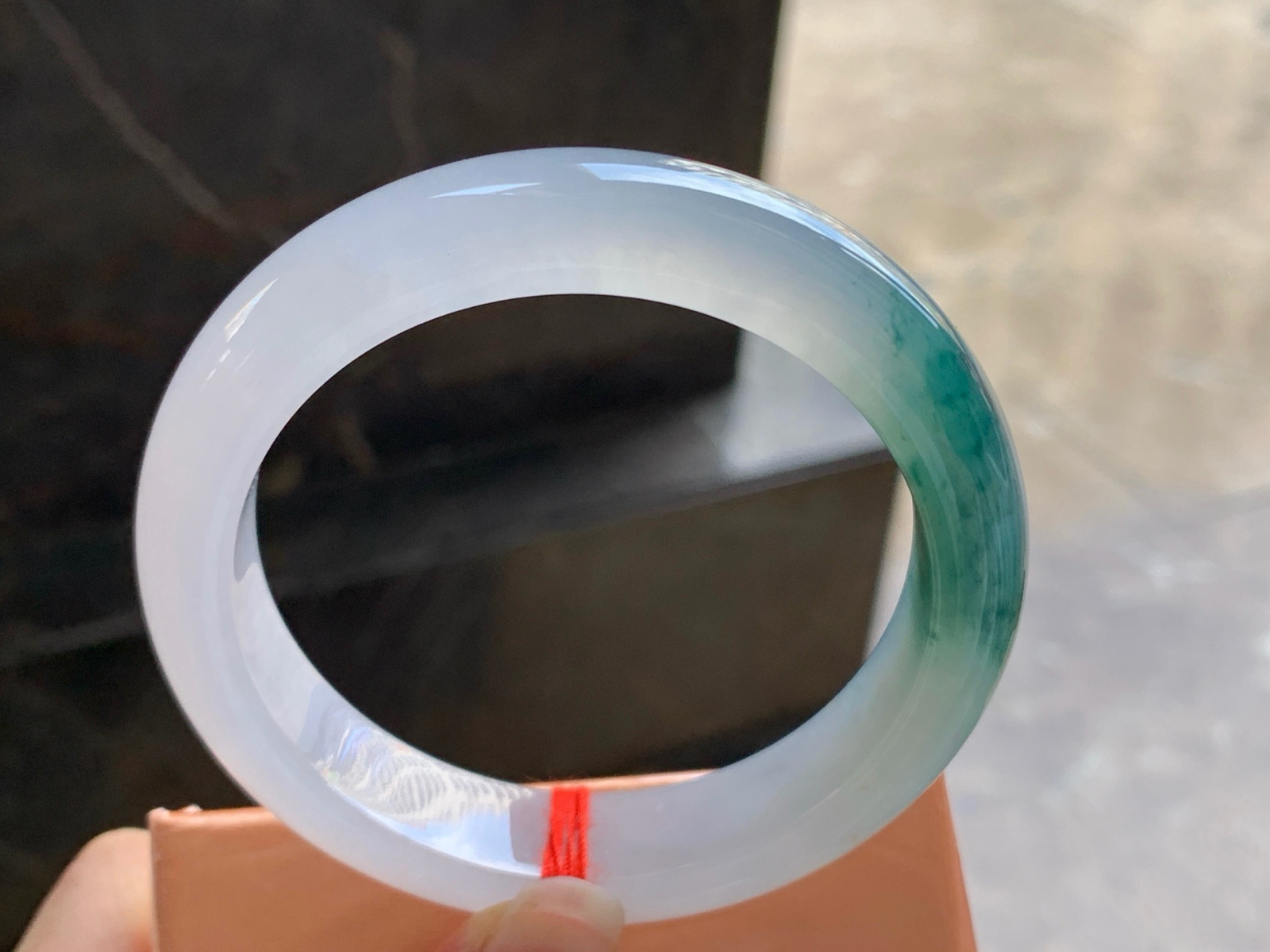 57-13-9
蓝花手镯^_^种水好