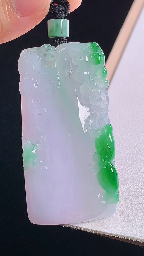 春彩呱呱来财，无裂，尺寸:56.7-28.9-10.0mm 28