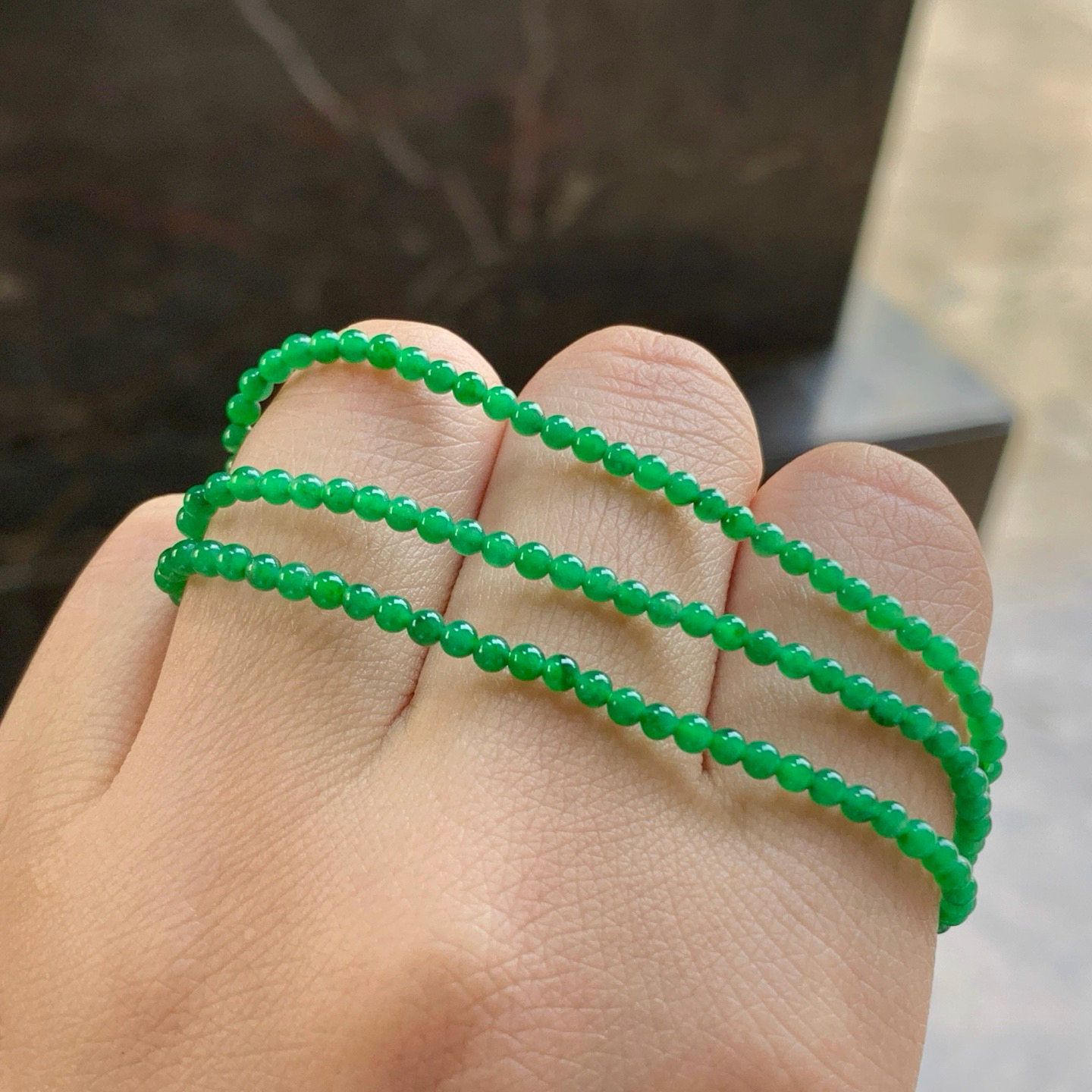 绿色珠链^_^色阳