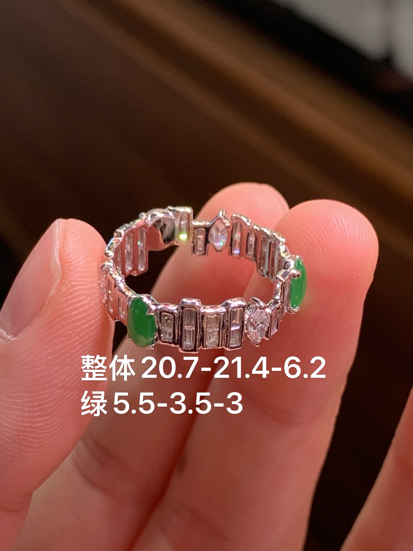 ️ 起光小蛋面戒指