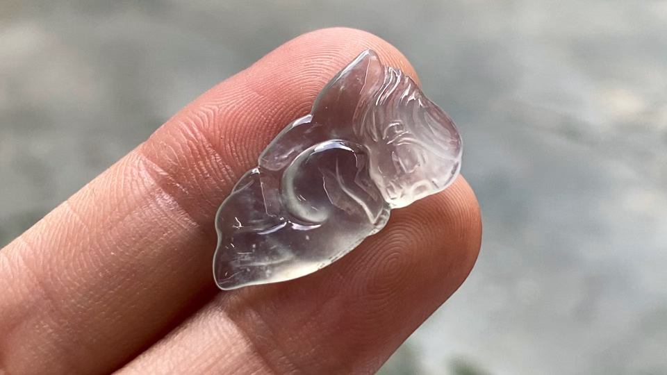 玻璃种仙子 22.6*12.6*3