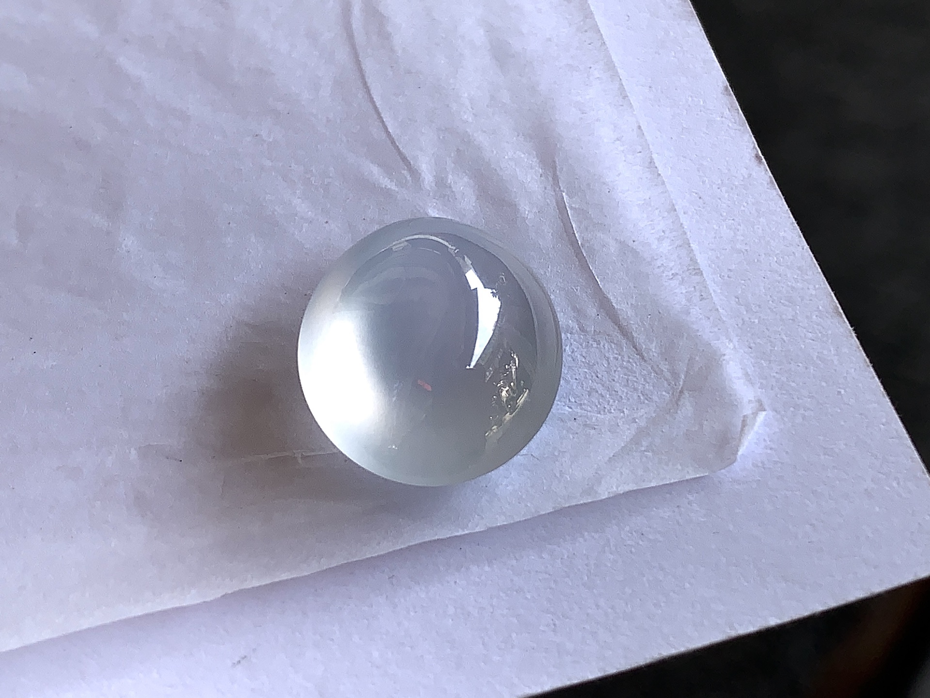 ️ 玻璃种蛋面 尺寸15.9×13.8×8