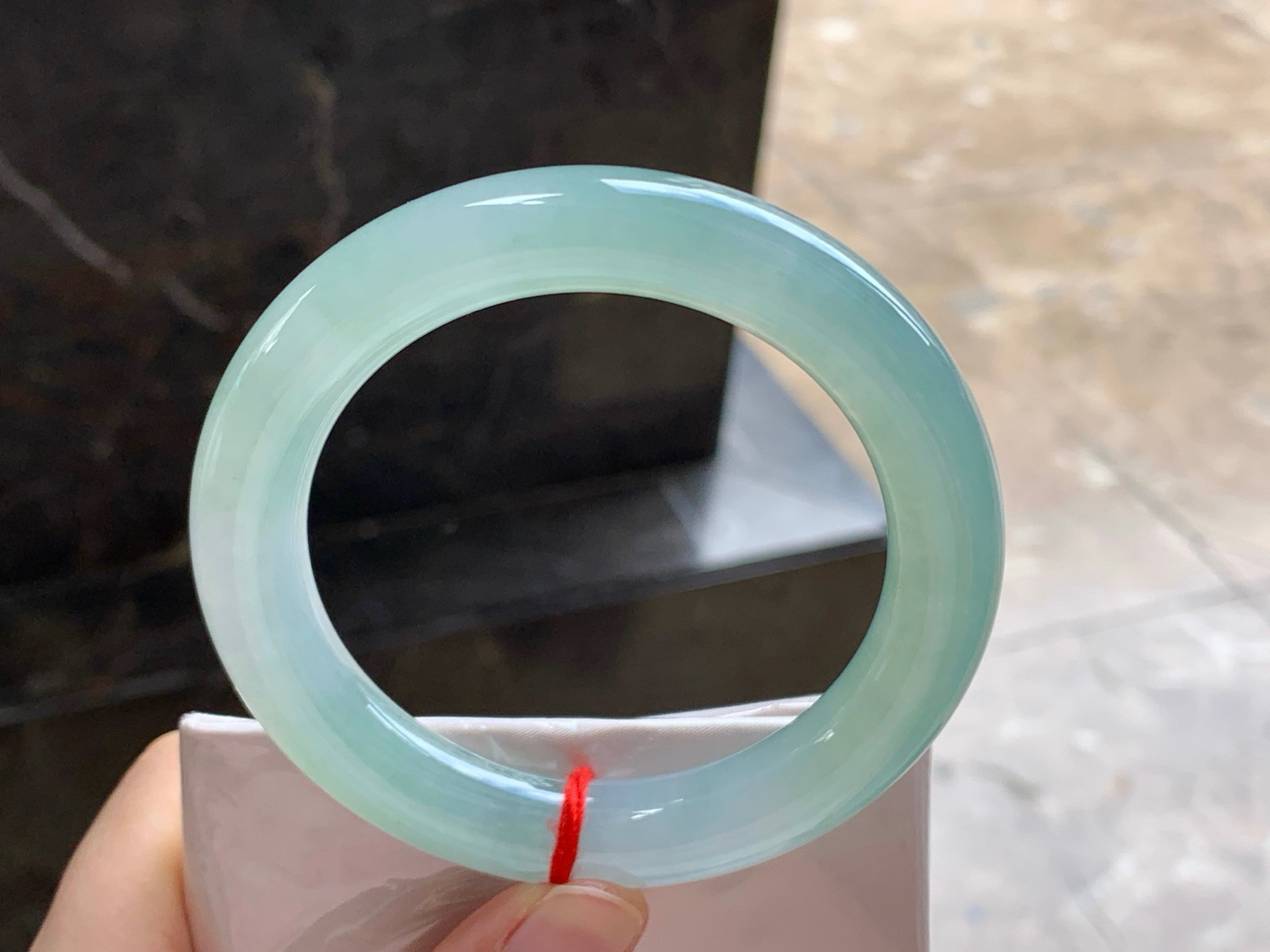56-11.2
冰晴圆条手镯^_^冰透清新