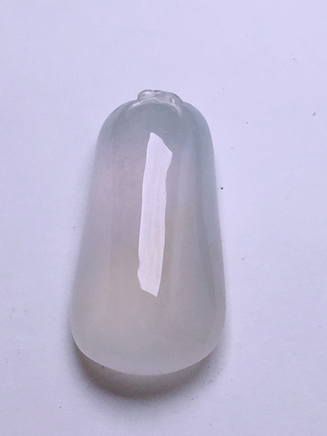 ️福瓜吊坠，晶莹剔透，新颖时尚，无裂，16.8-9.2