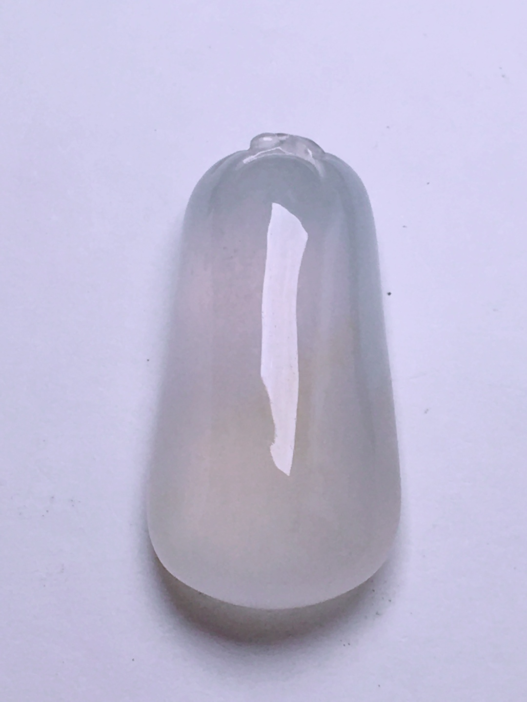 ️福瓜吊坠，晶莹剔透，新颖时尚，无裂，16.8-9.2