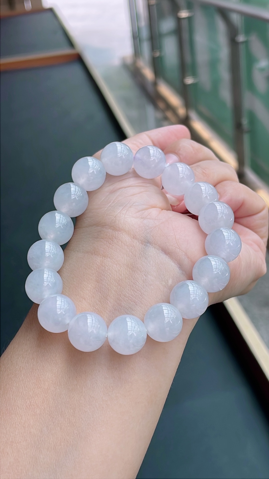 ️ 手链 冰润通透，油润起胶 尺寸：12
