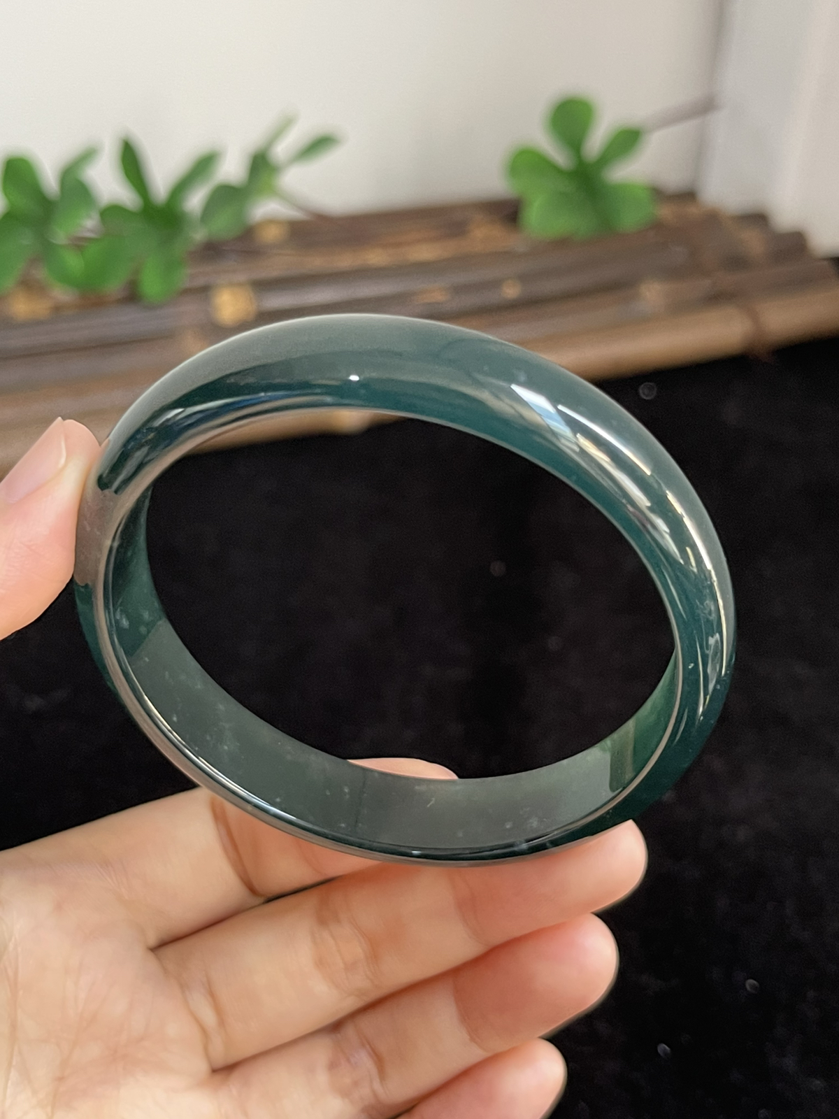 正圈60圈口，翡翠手镯