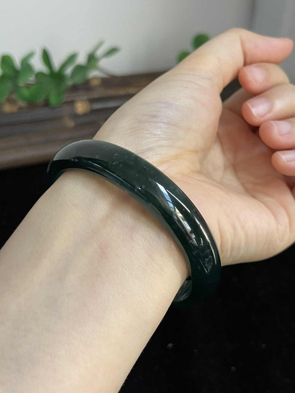 正圈60圈口，翡翠手镯