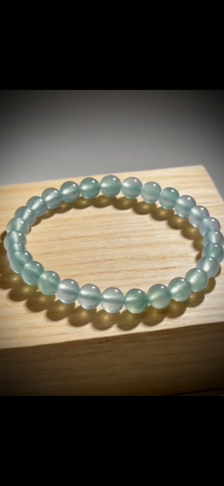 冰种手链手串，直径约7.2mm，28粒，