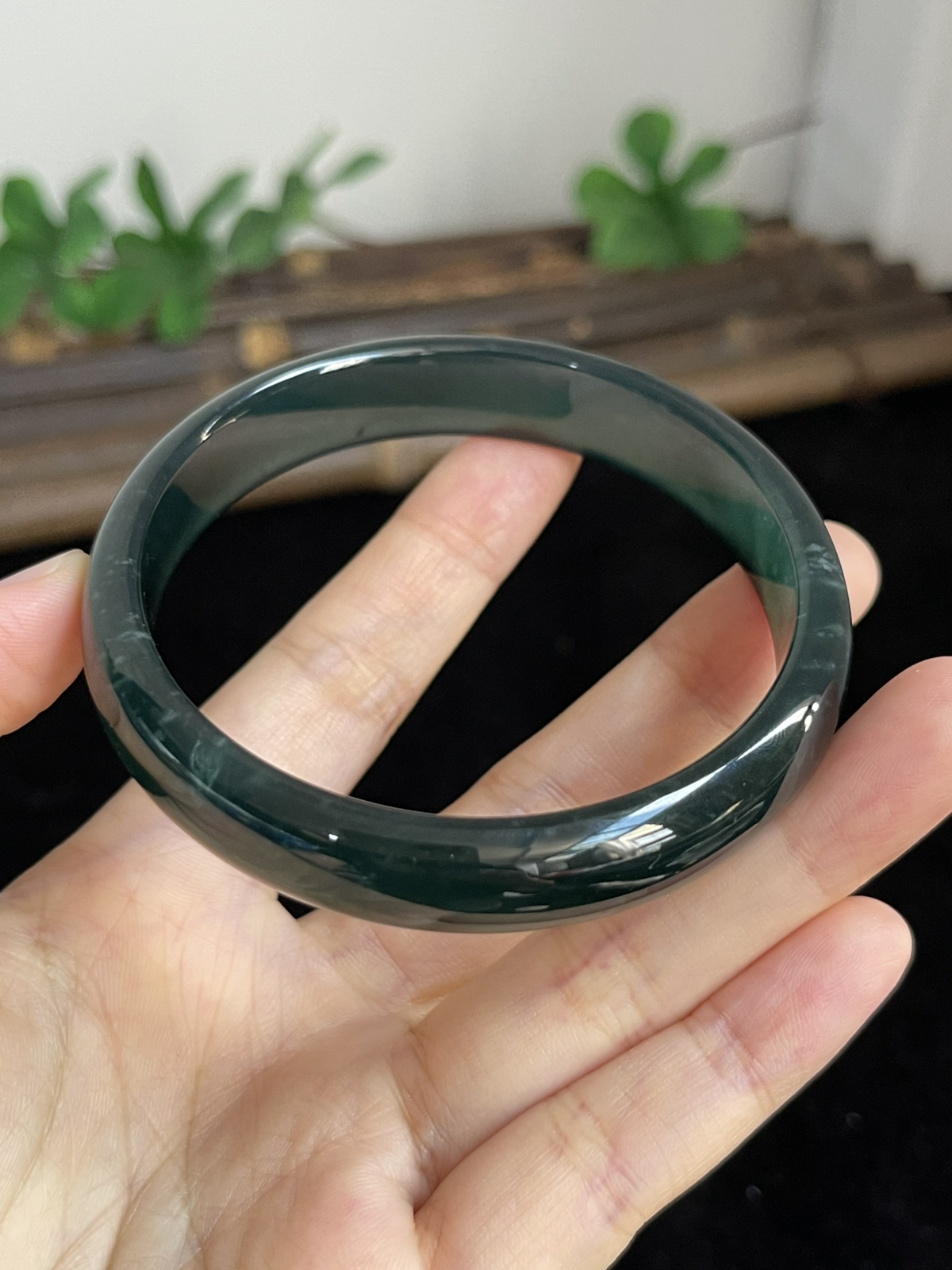 正圈60圈口，翡翠手镯