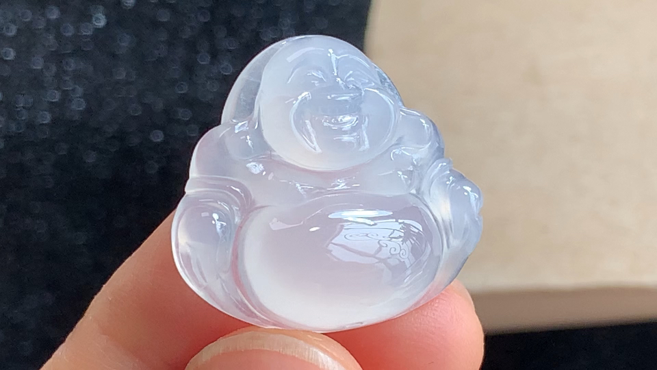 ️ 笑佛，无裂，尺寸24.8-22.0-6.1mm，包A附证书