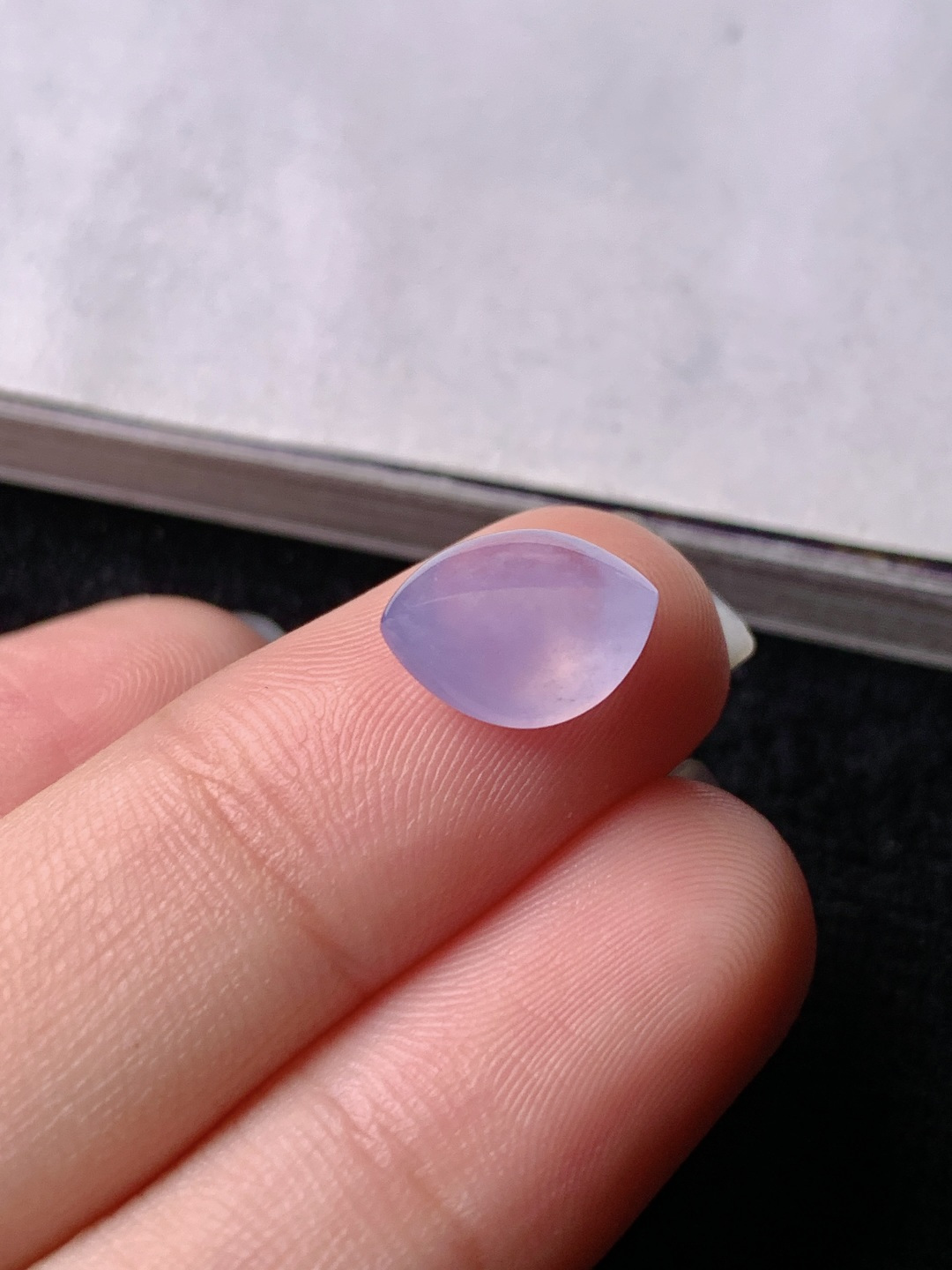 冰紫马眼，色泽浓艳 0601尺寸10*7.7*5.1