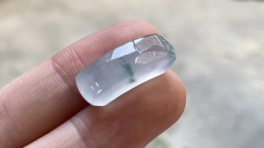 ️ 冰种飘彩马鞍 20.2*7*6.5