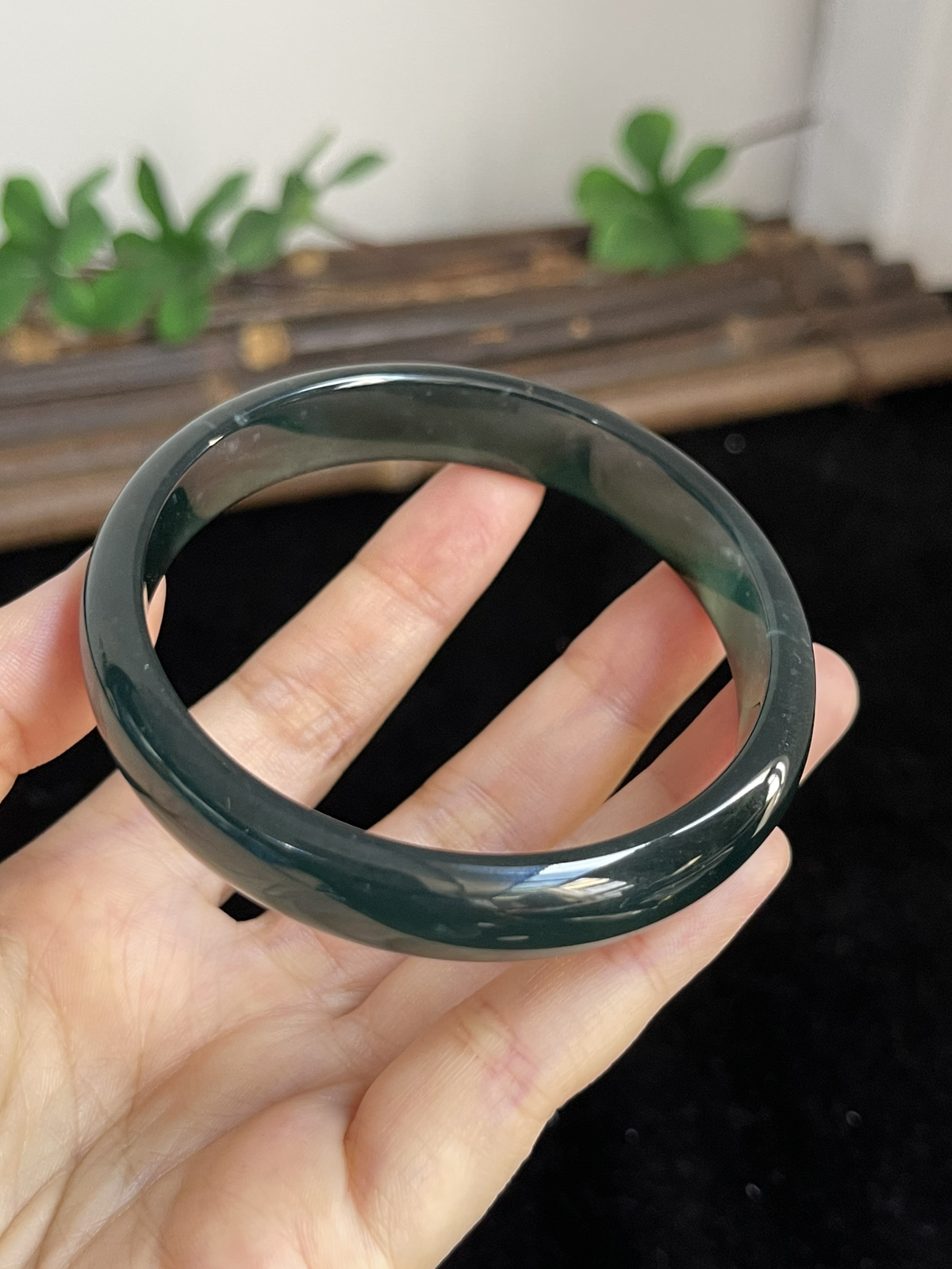 正圈60圈口，翡翠手镯