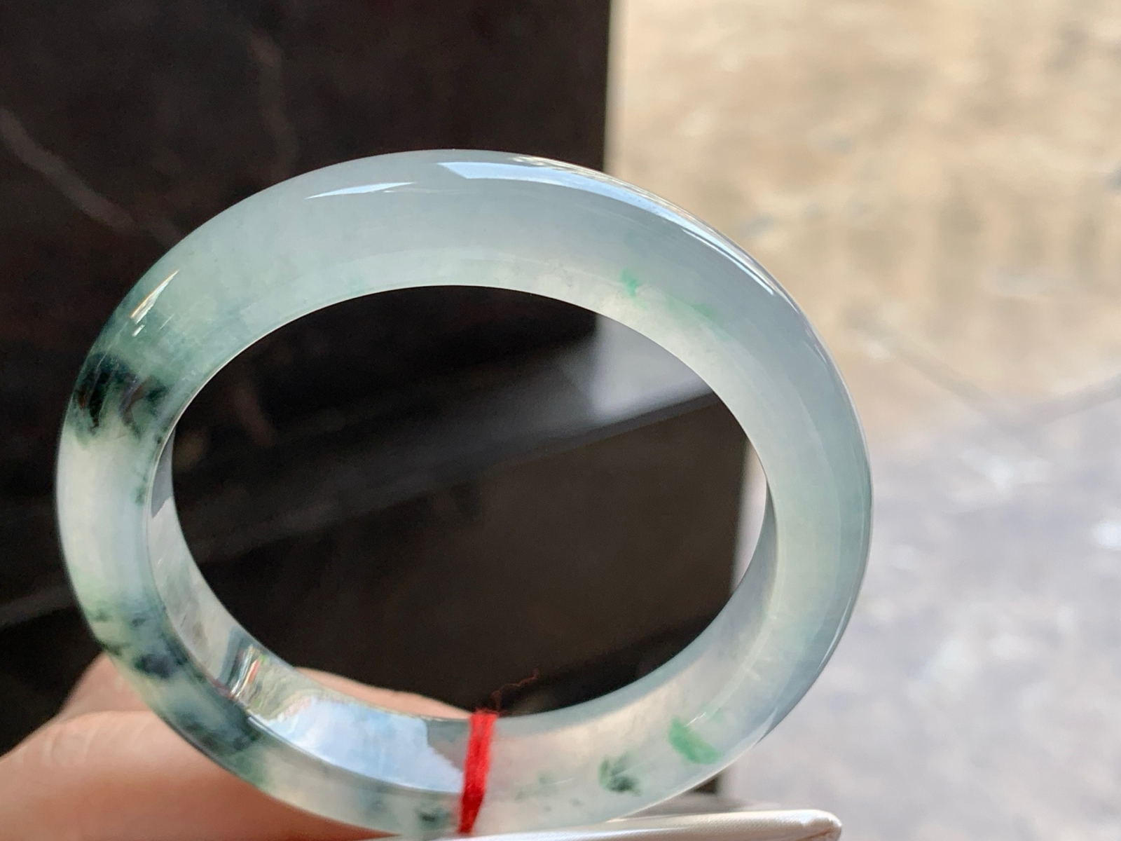 55-12-9.1
冰蓝花手镯^_^冰透 飘花浓郁