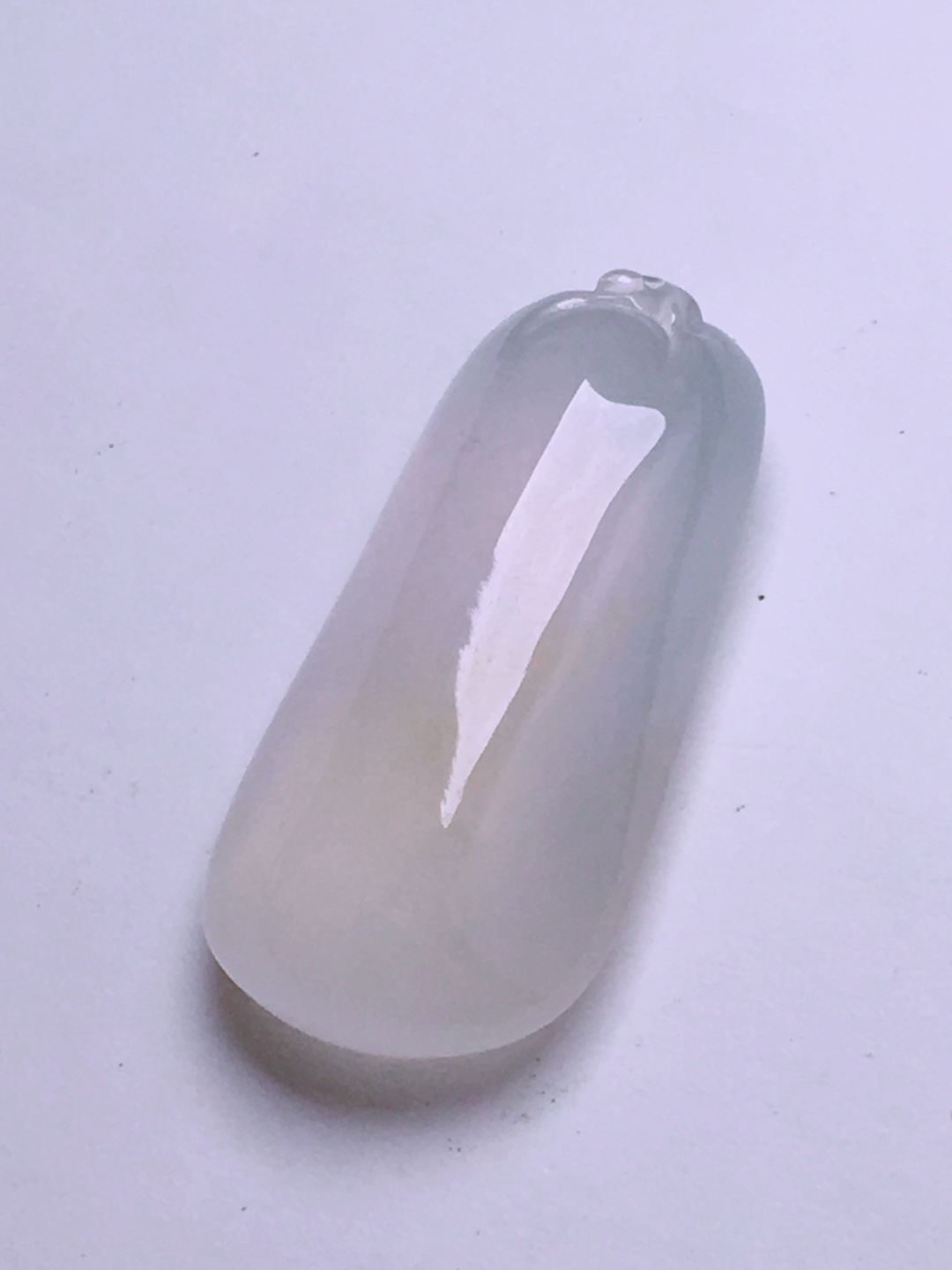 ️福瓜吊坠，晶莹剔透，新颖时尚，无裂，16.8-9.2