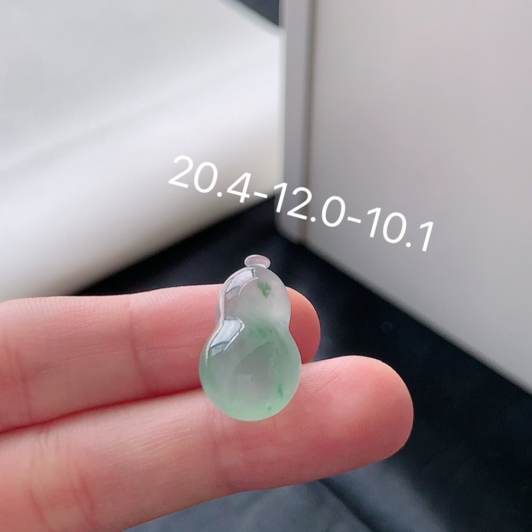 飘花葫芦挂件 种老饱满细腻，佩戴精致大气 货号98531，20.4-12.0-10.1
