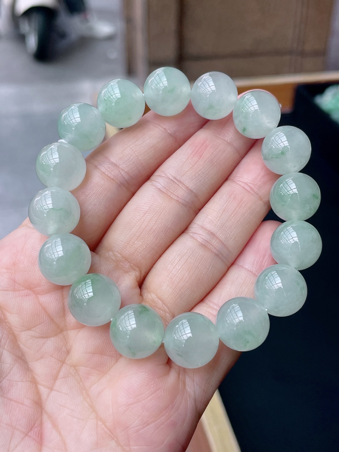 飘花灵动，油润起胶 尺寸：12.5