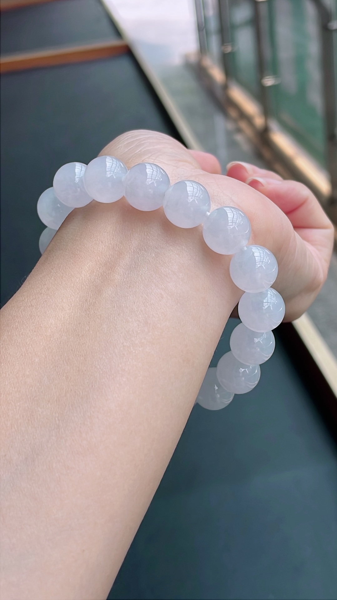 ️ 手链 冰润通透，油润起胶 尺寸：12