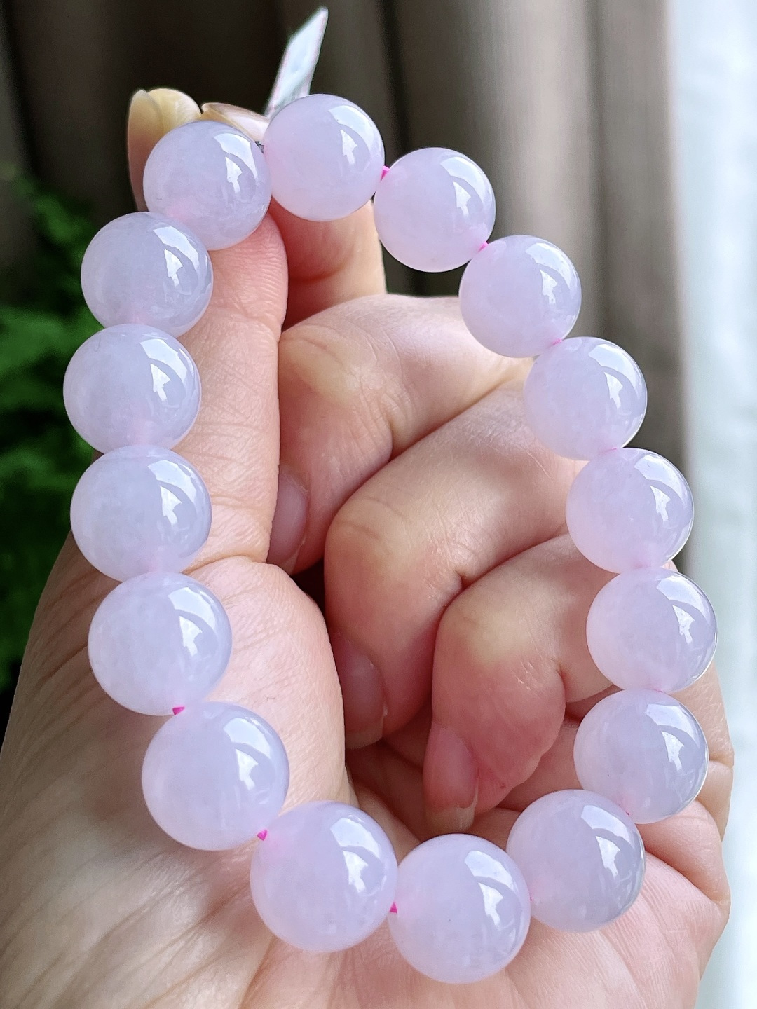 珠子手串圆珠珠子手串 缅料 性比高 尺寸12.5mm 重量56克 不议