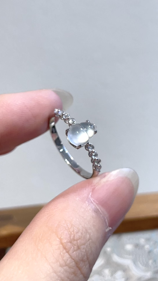 18K高冰葫芦戒指