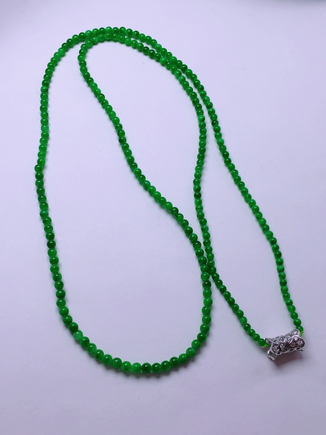 ️绿珠子项链，晶莹剔透，新颖时尚，2.2-2.6