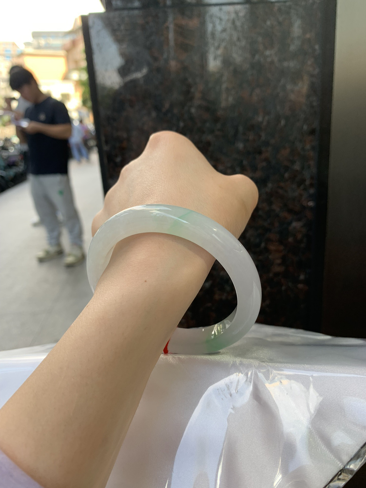 飘绿正圈
无纹裂