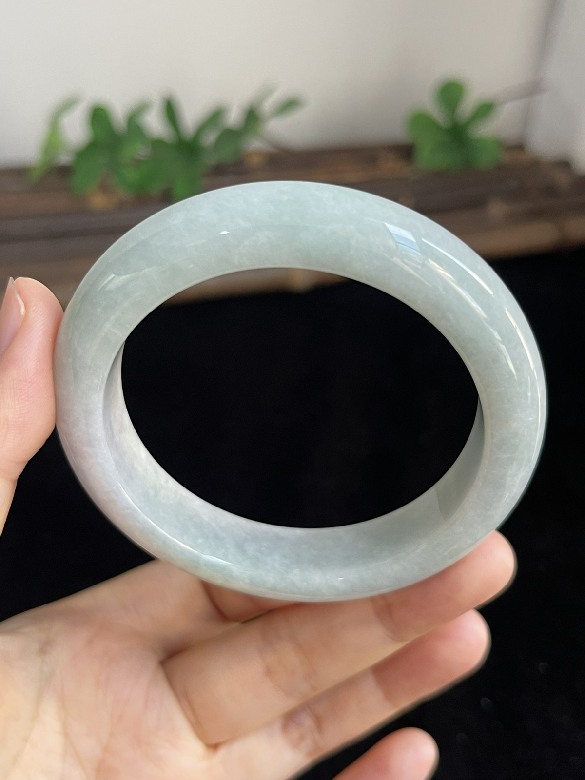 正圈54.4圈口，翡翠手镯