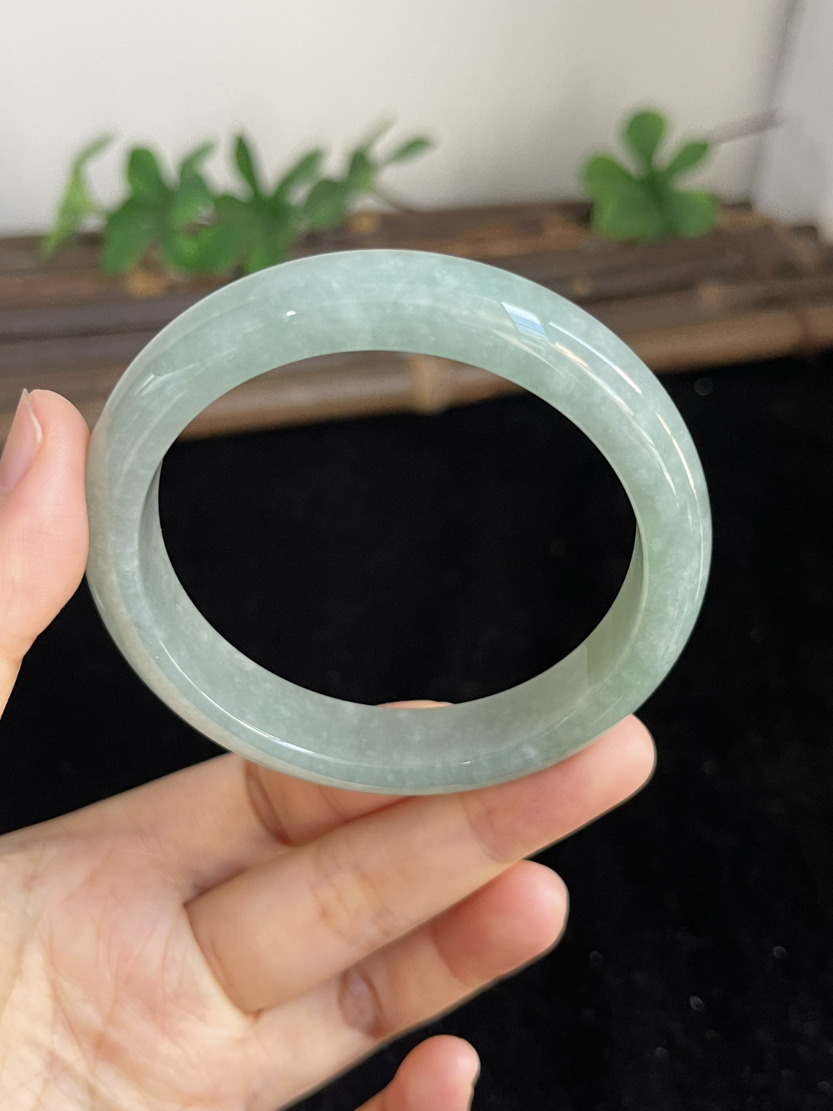 正圈55.6圈口，翡翠手镯