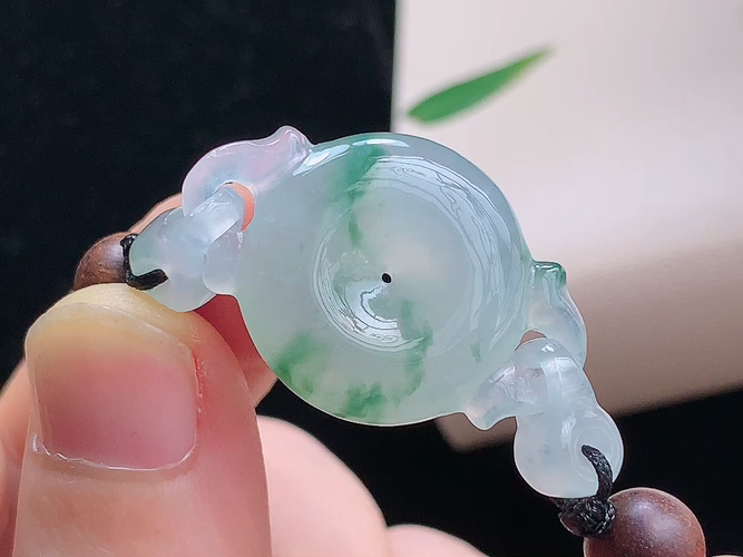️ 平安扣手链，尺寸42.8-19.6-5.7mm，包A附证书
