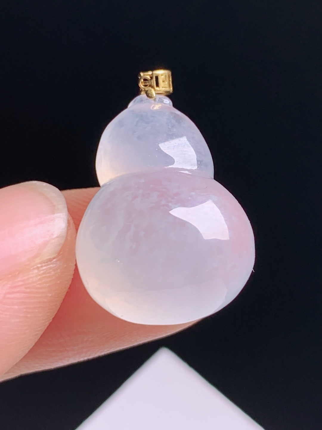 木那葫芦吊坠，满棉起莹金扣裸石，福禄满满 060602