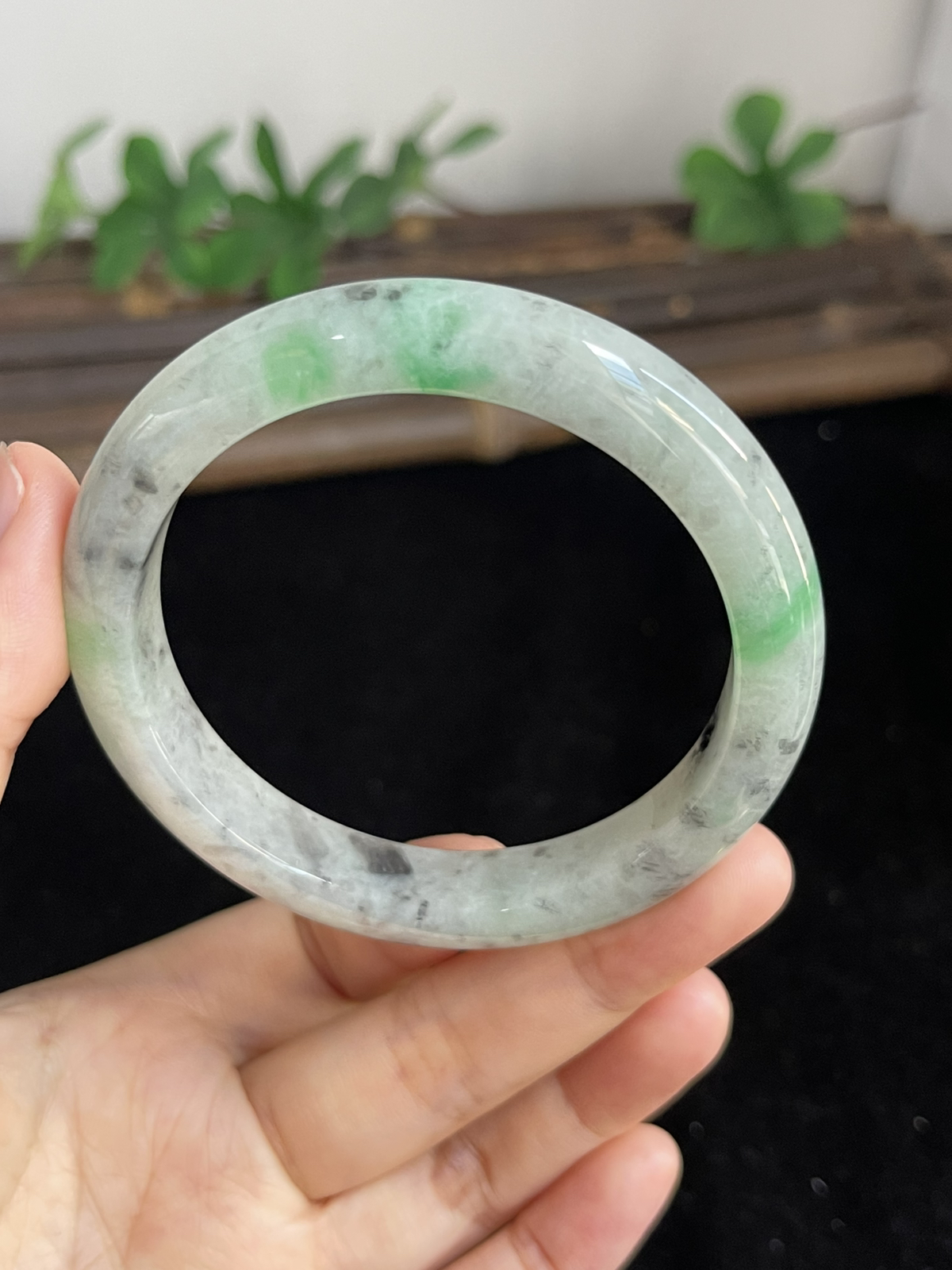 正圈56圈口，翡翠手镯