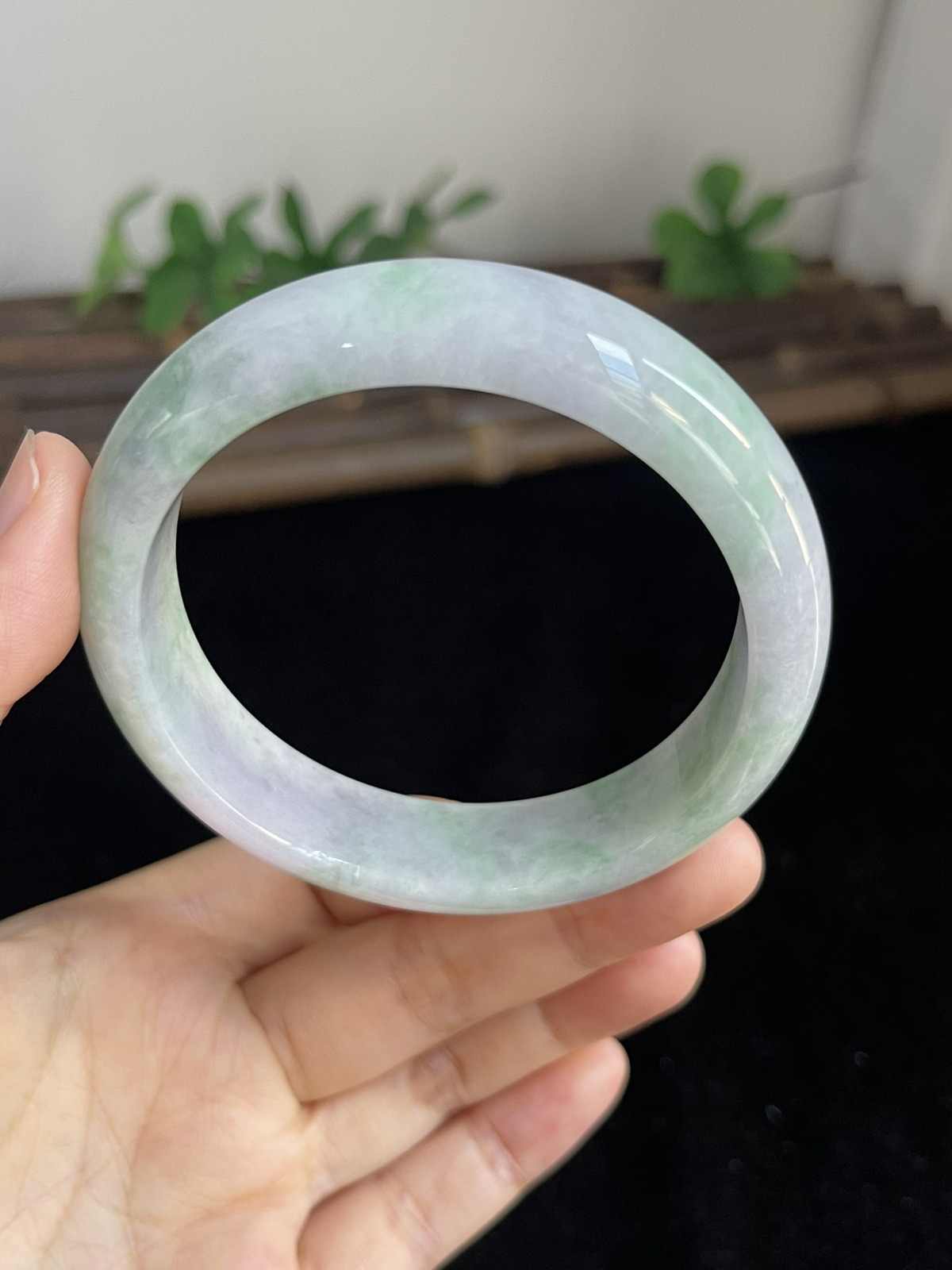 正圈58圈口，翡翠手镯