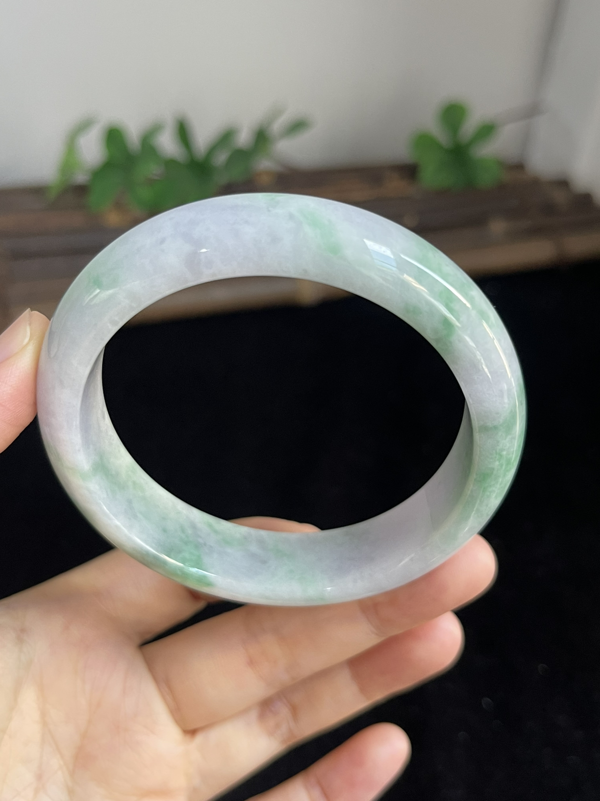 正圈58圈口，翡翠手镯