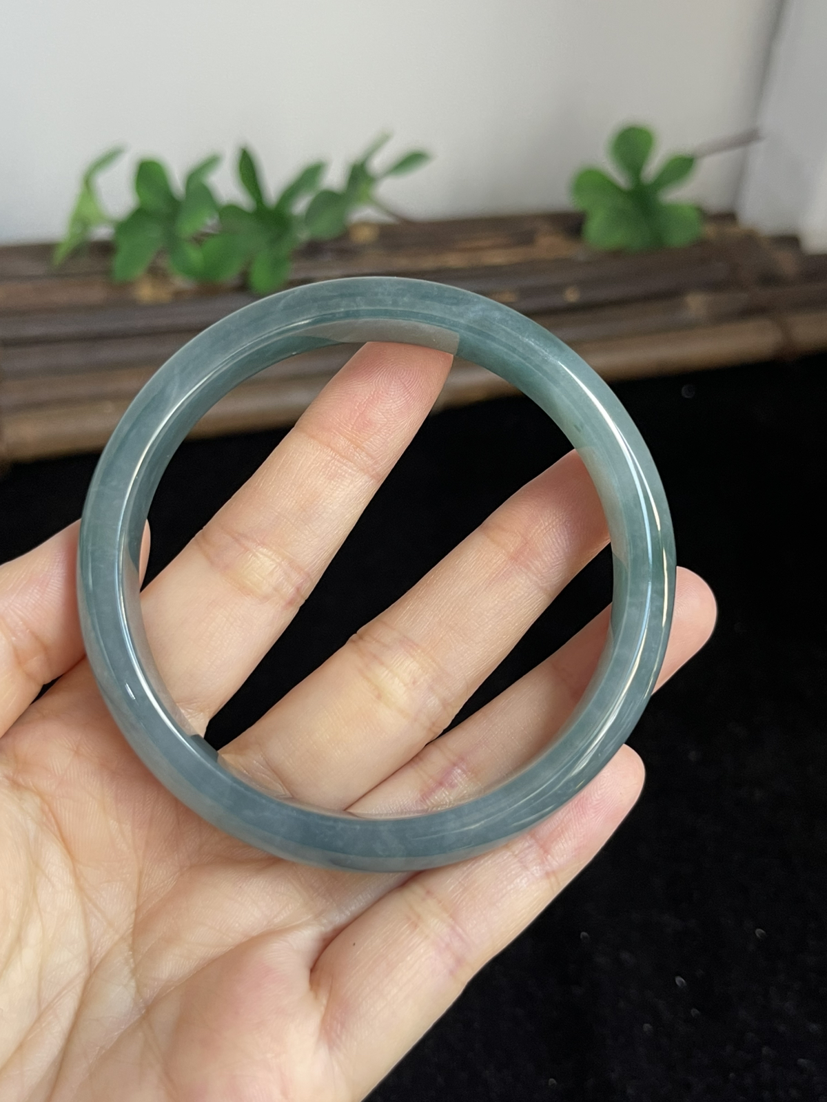 正圈61圈口，翡翠手镯