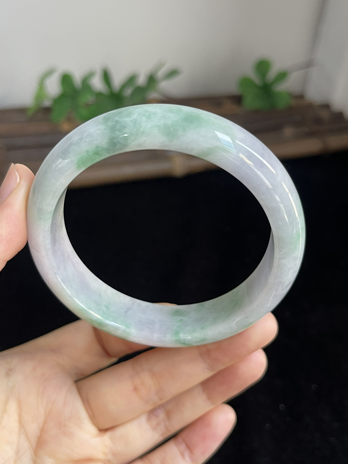 正圈58圈口，翡翠手镯