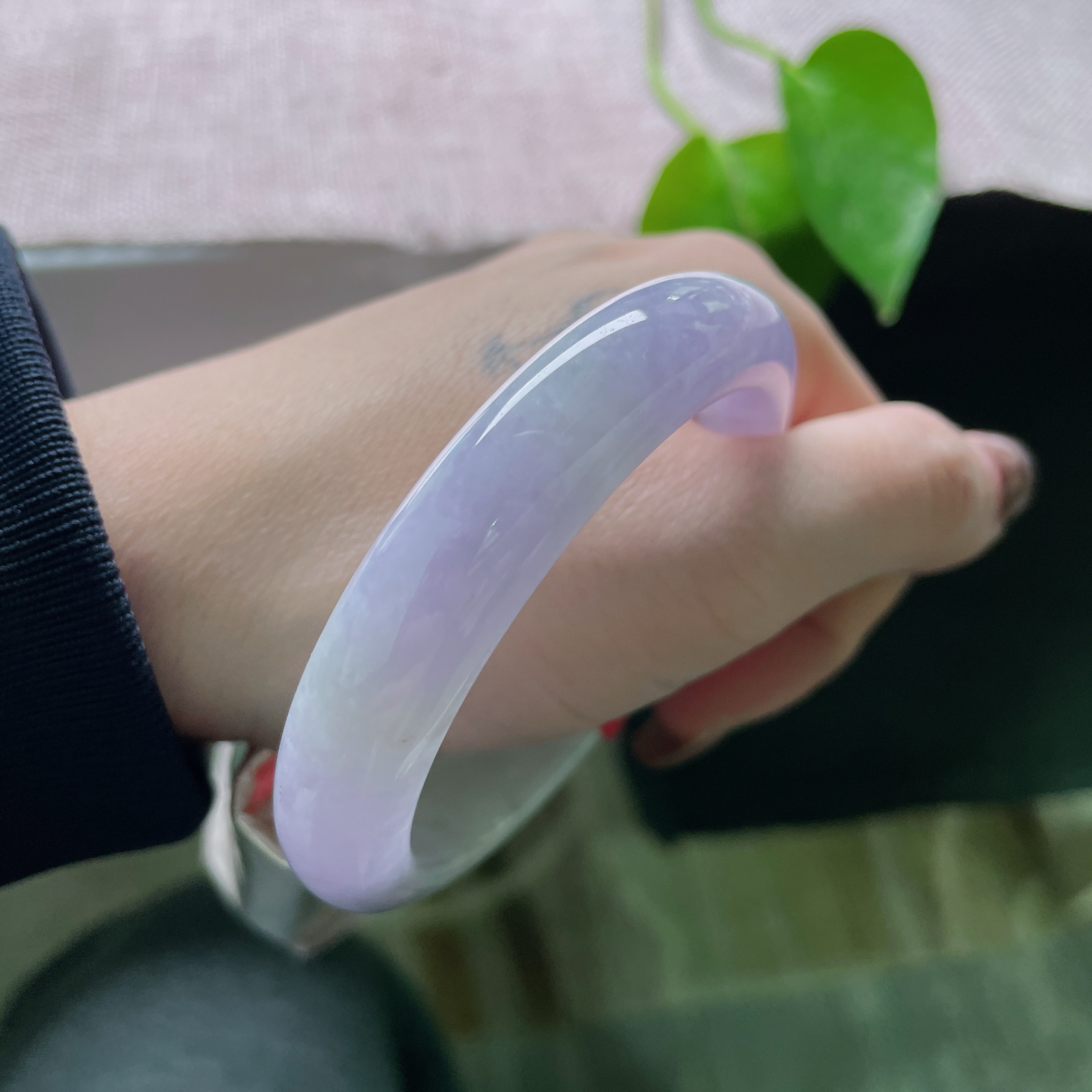 55.4/12.2/7.8紫罗兰正圈，水润细腻，紫韵悠然，优雅永不过时，甜美，完美。ss54314a