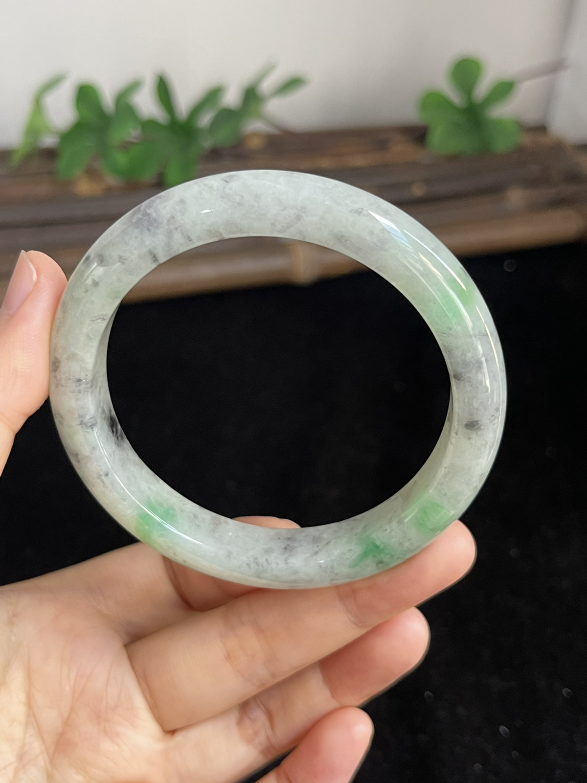 正圈56圈口，翡翠手镯
