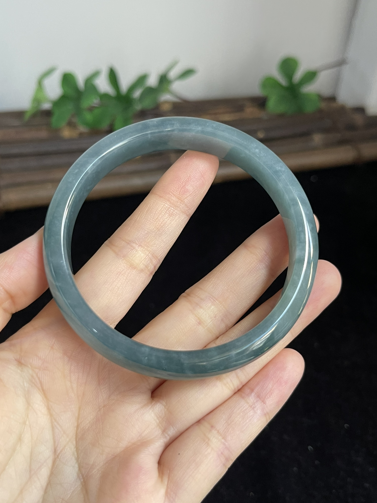 正圈61圈口，翡翠手镯