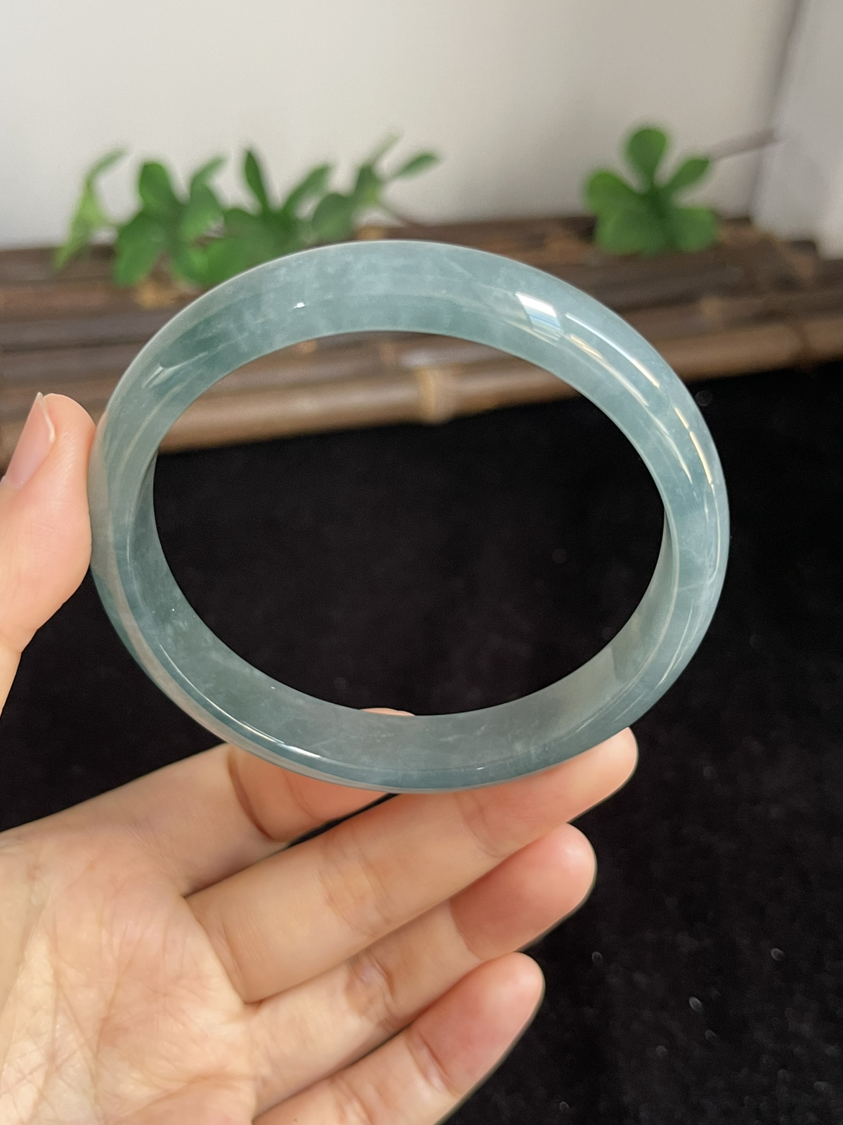 正圈61圈口，翡翠手镯