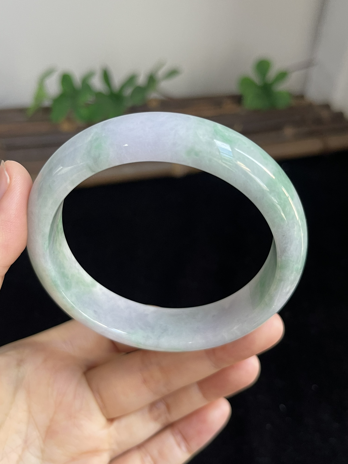 正圈58圈口，翡翠手镯