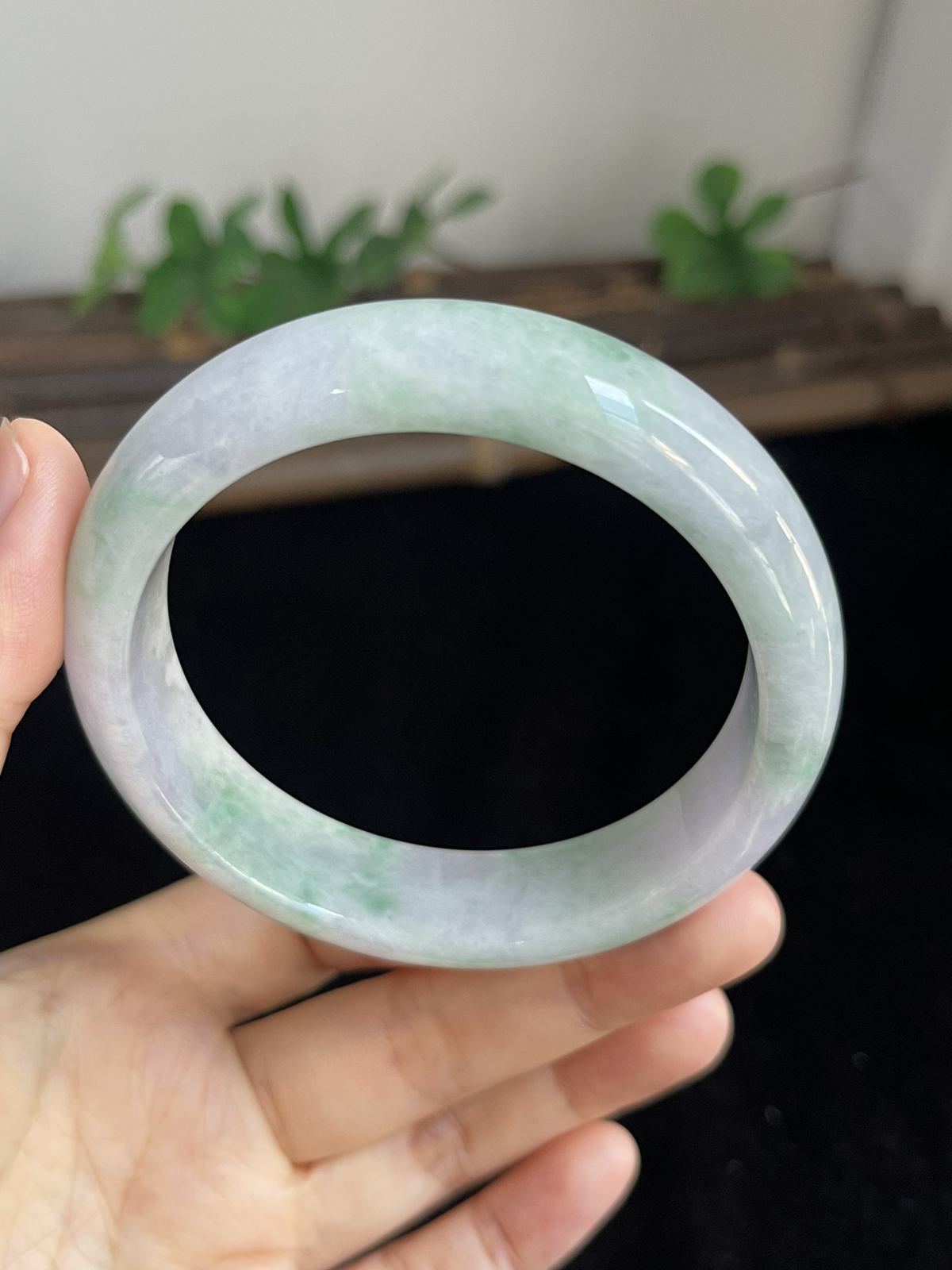 正圈58圈口，翡翠手镯