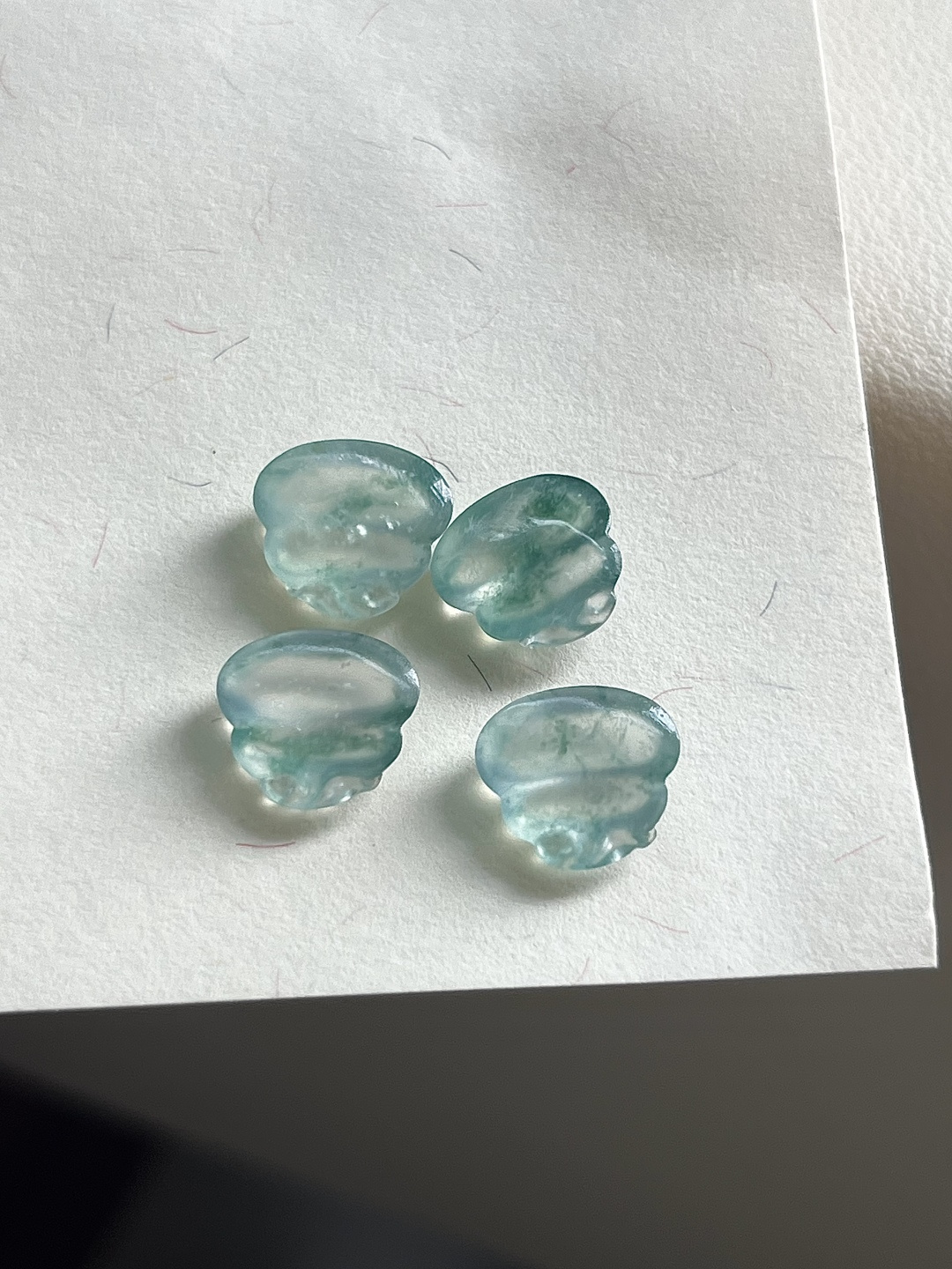 【葫芦一手】飘花灵动，种老细腻形体佳尺寸：10.2*10.9*3.6，9.7*10.7*3.3,asd663