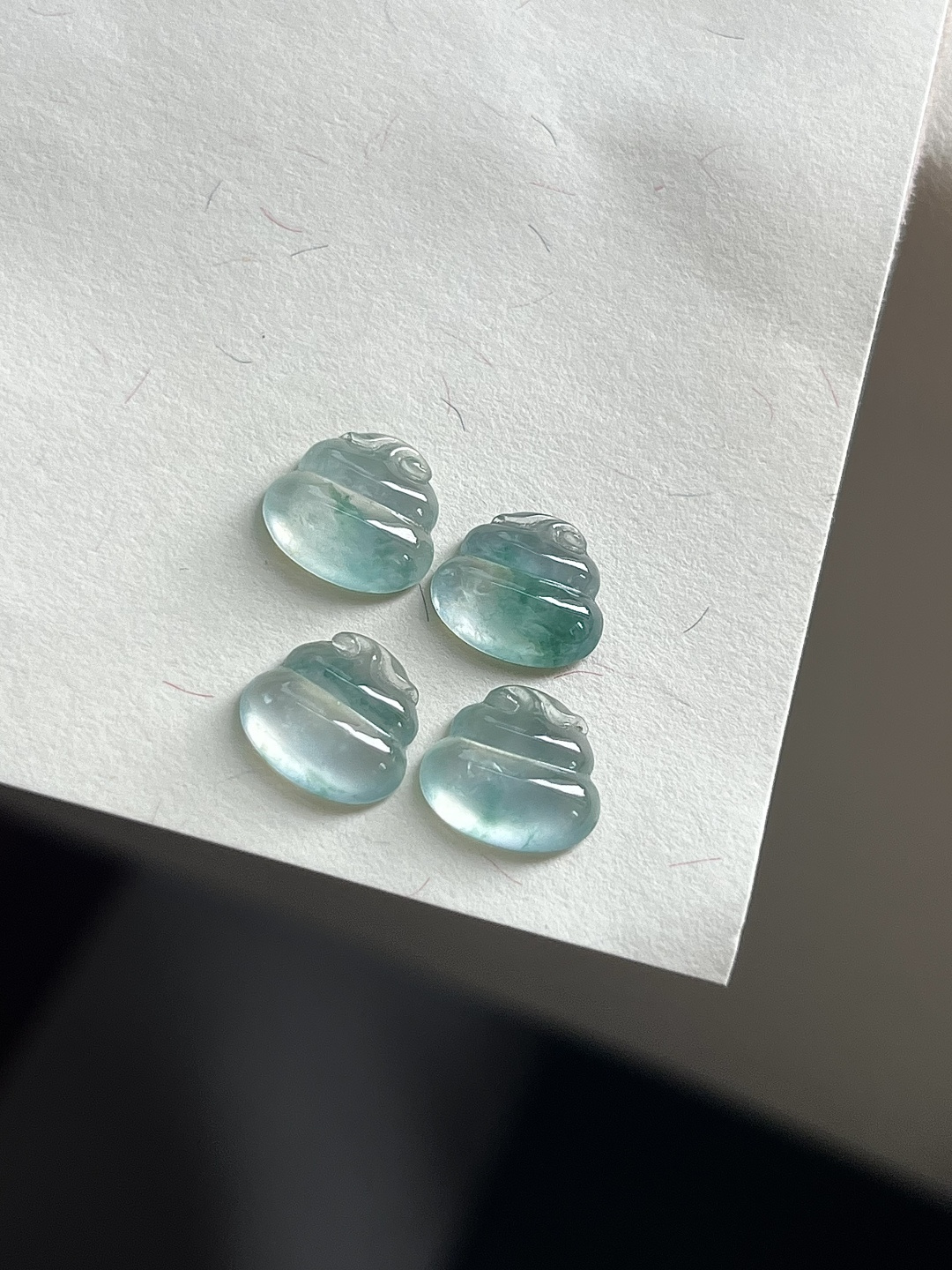 【葫芦一手】飘花灵动，种老细腻形体佳尺寸：10.2*10.9*3.6，9.7*10.7*3.3,asd663