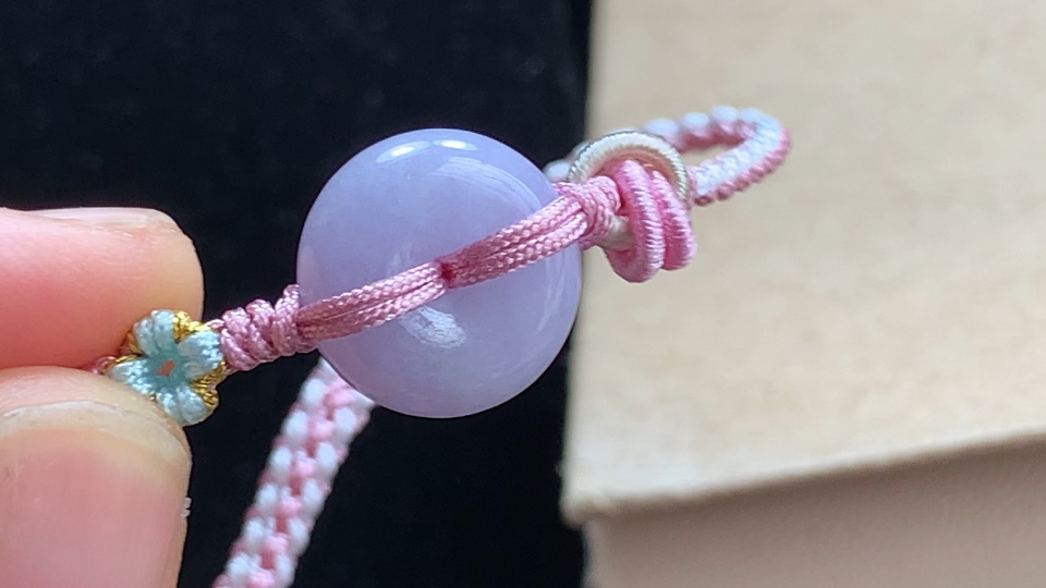 ️ 平安扣手链，尺寸13.4-5.4mm，包A附证书