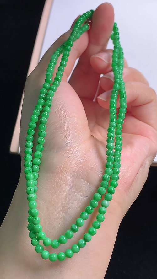 冰绿项链，尺寸:3.5-3.5mm 23