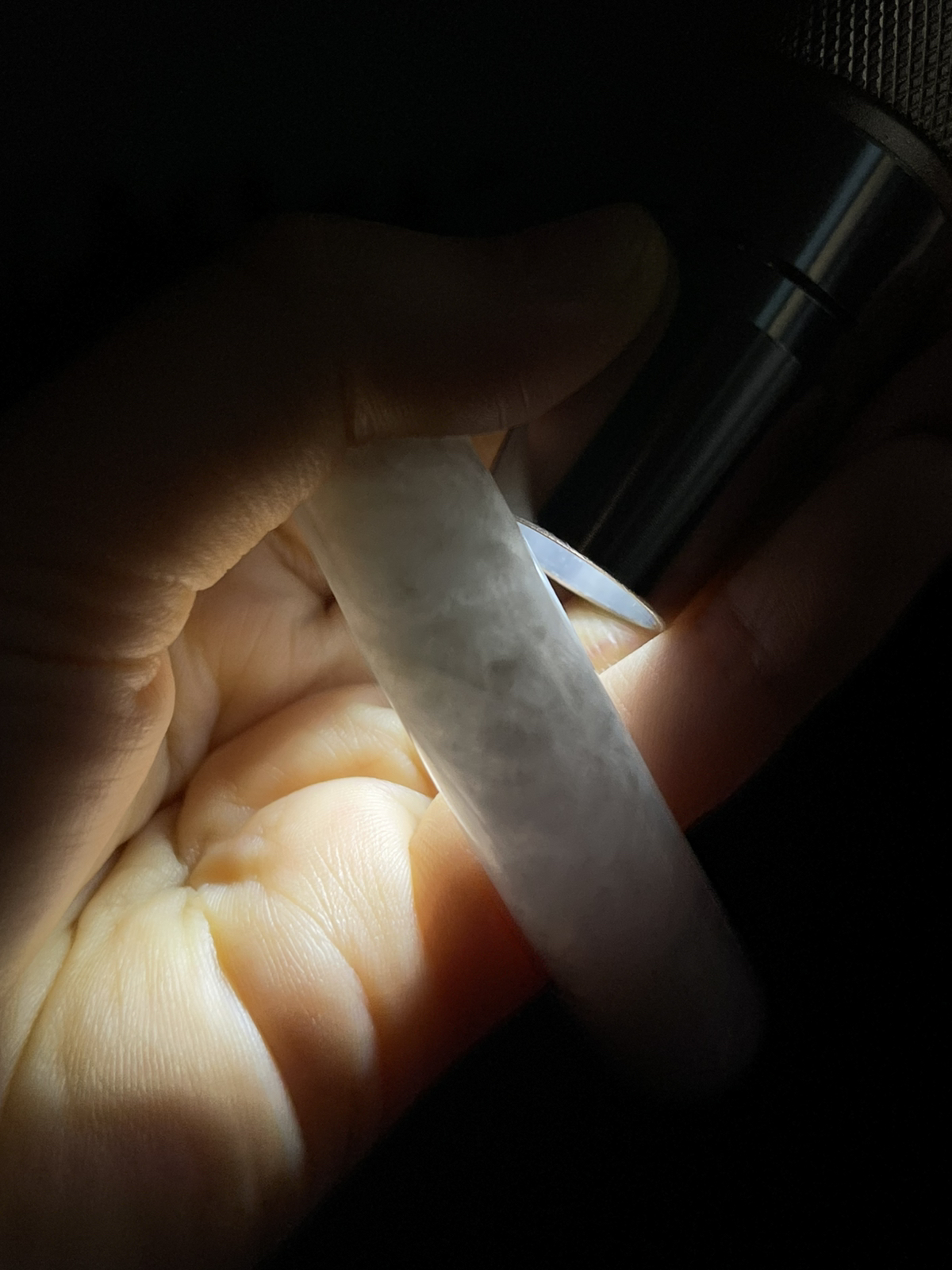 正圈55.3圈口，翡翠手镯