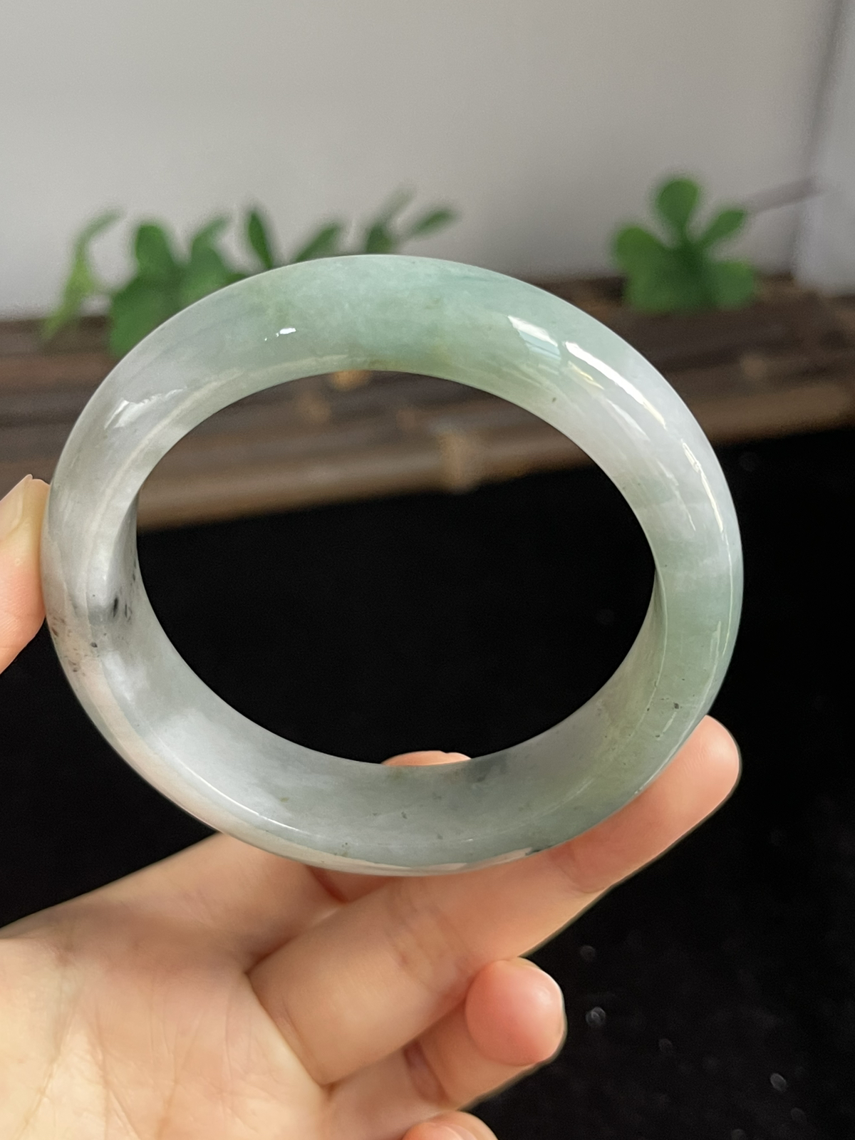 正圈55圈口，翡翠手镯
