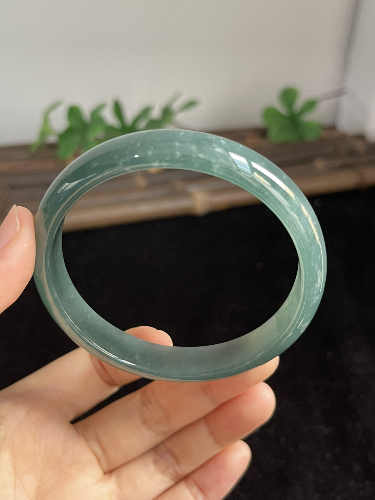 正圈59.6圈口，翡翠手镯