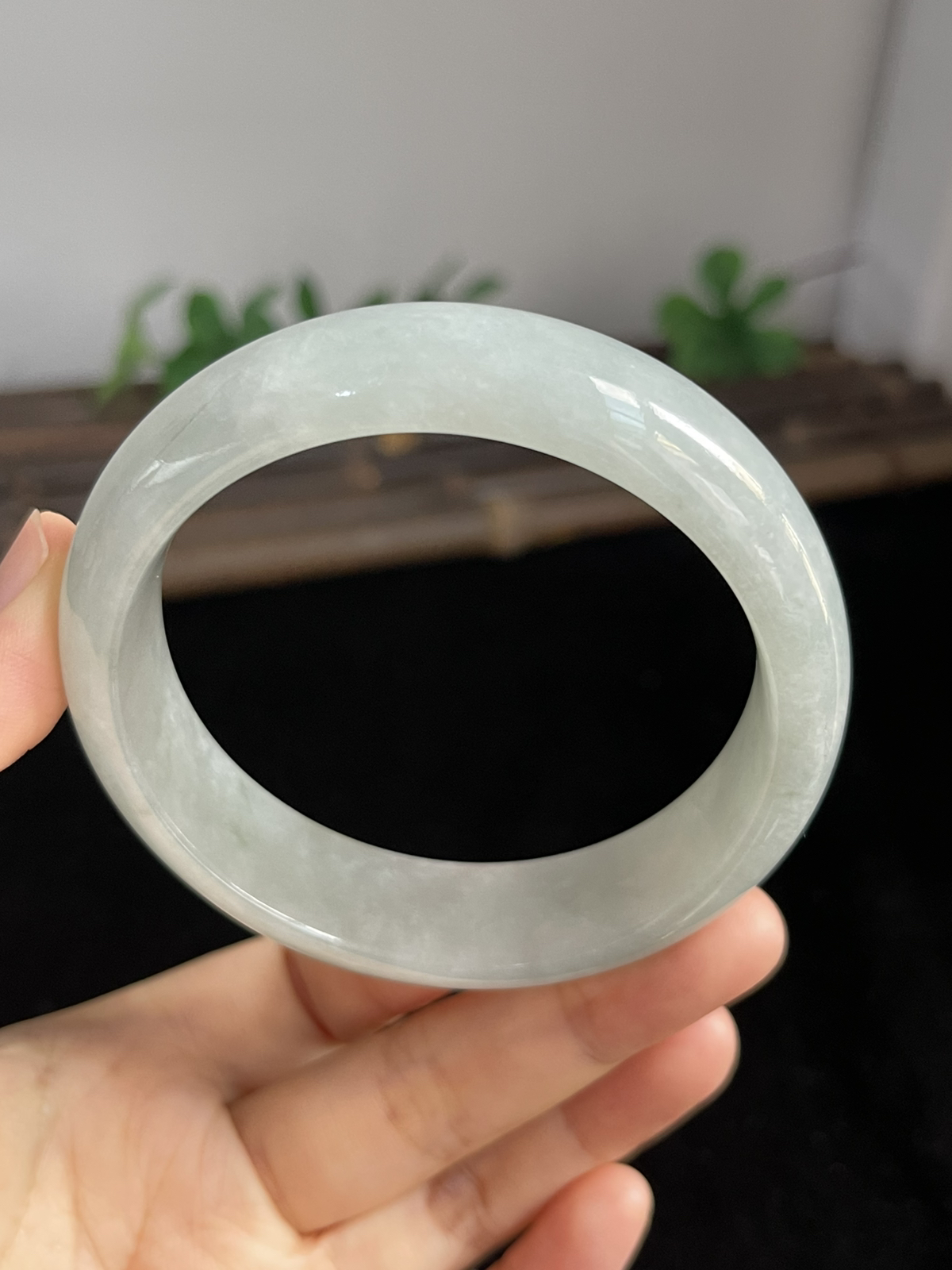 正圈58.8圈口，翡翠手镯